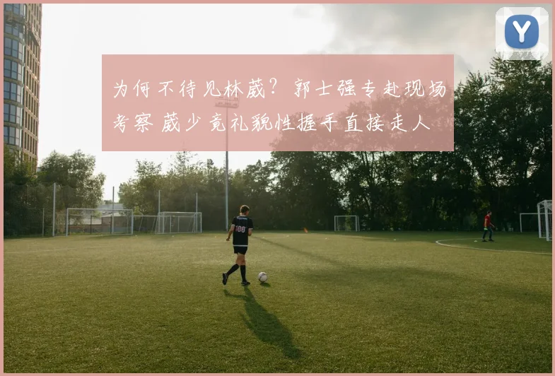 为何不待见林葳?郭士强专赴现场考察 葳少竟礼貌性握手直接走人