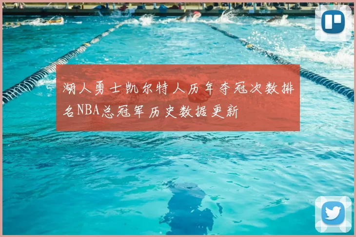 湖人勇士凯尔特人历年夺冠次数排名NBA总冠军历史数据更新